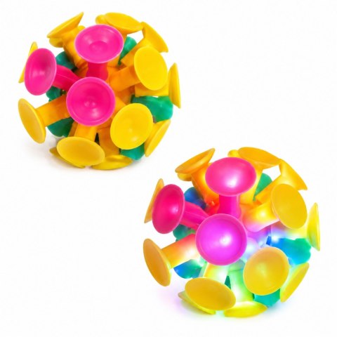 LEAN Toys Gra Zręcznościowa Do Rzucania Łapania Paletki Piłeczki Świecące LED Rekin