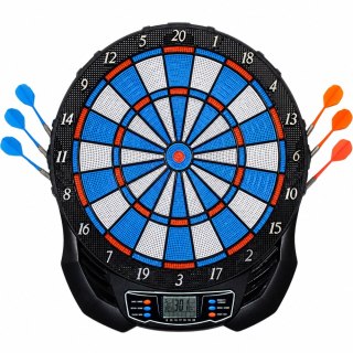 LEAN Toys Gra Zręcznościowa Elektroniczna Tarcza Dart LCD 25 Gier 176 Wariantów