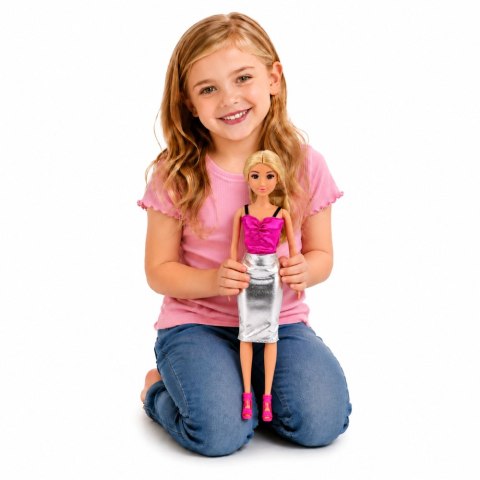 LEAN Toys Lalka Anlily Projektantka Ubrań Krawcowa Maszyna Do Szycia Akcesoria Zestaw