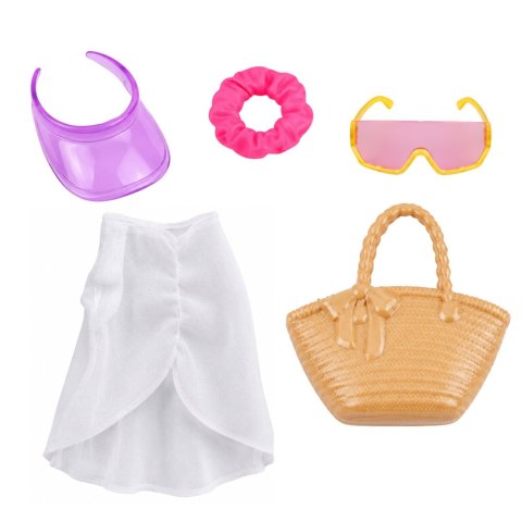 LEAN Toys Lalka Anlily W Stroju Kąpielowym Plażowiczka Torba Akcesoria Zestaw