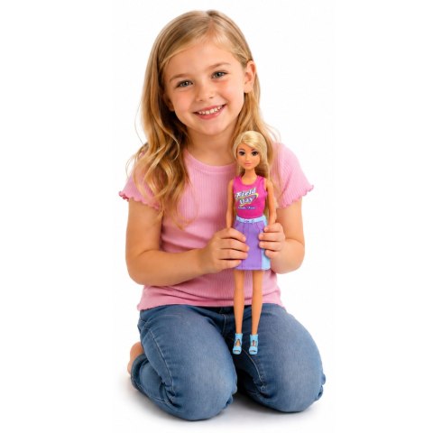 LEAN Toys Lalka Anlily z Białym Pieskiem w Kołnierzu Legowisko Akcesoria Zestaw