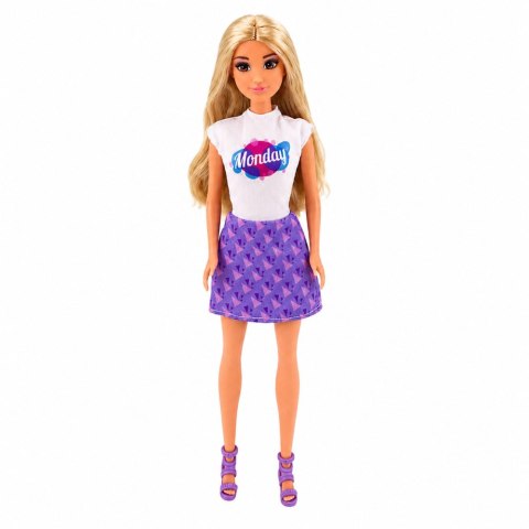 LEAN Toys Lalka Anlily z Kotkami Drapak Akcesoria Dla Kotów Miski Zabawki Zestaw