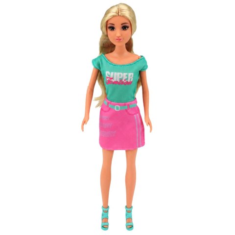 LEAN Toys Lalka Anlily z Transporterem Dla Zwierzaka Kotek Szary Akcesoria Zestaw