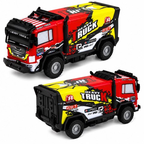 LEAN Toys Samochód Terenowy Ciężarówka Podświetlana Karoseria Napęd Dźwięki