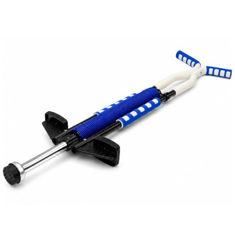 LEAN Toys Skoczek Drążek Pogo Do Skakania Dla Dzieci Jump Stick Do 70kg Niebieski