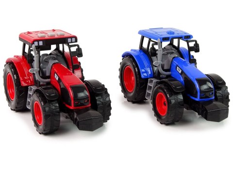 LEAN Toys Zestaw Farma Laweta Ciężarówka Traktor Dźwięk Światła 3 El.