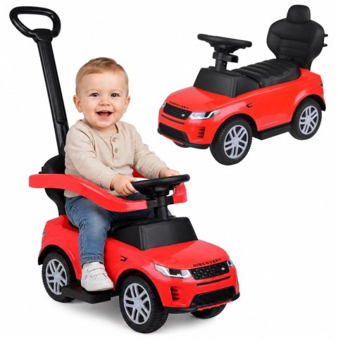 JOKOMISIADA Jeździk Pchacz 2w1 Range Rover dla Dzieci z Dźwiękami ZA6171 CZ