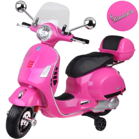 JOKOMISIADA Skuter elektryczny na akumulator VESPA GTS Super dla dziecka PA0333 RO