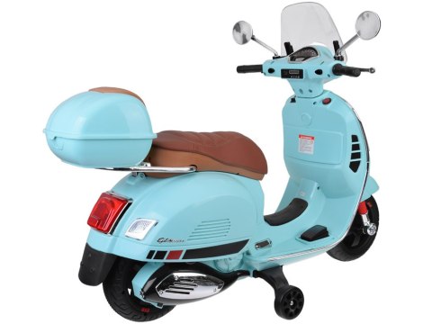 JOKOMISIADA Skuter elektryczny na akumulator VESPA GTS Super dla dziecka PA0333