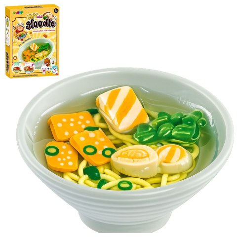 LEAN TOYS Zestaw Kreatywny DIY Makaron Ramen Brelok Zawieszka Ozdobna Dla Dzieci