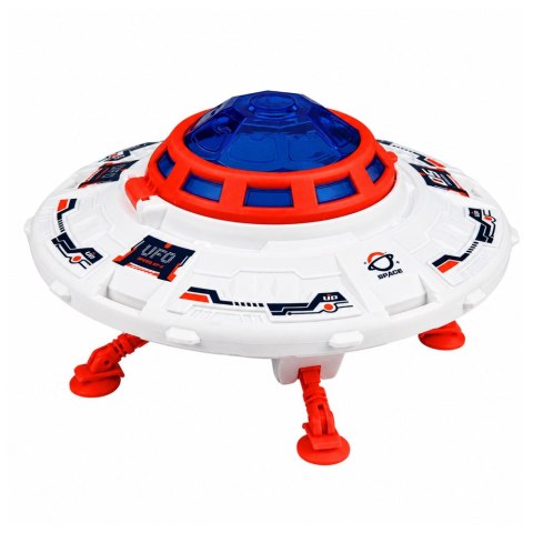 LEAN Toys Zestaw Kosmiczny Statek Ufo Rakieta Wahadłowiec Kosmita Kosmonauta Antena