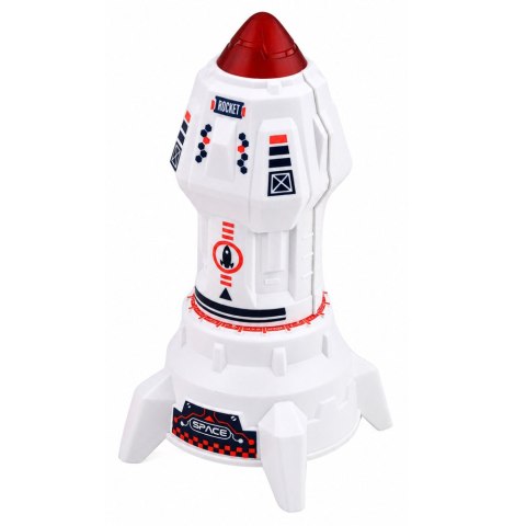 LEAN Toys Zestaw Kosmiczny Statek Ufo Rakieta Wahadłowiec Kosmita Kosmonauta Antena
