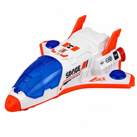 LEAN Toys Zestaw Kosmiczny Wahadłowiec Rakieta Pojazd Badawczy Kosmonauta Satelita