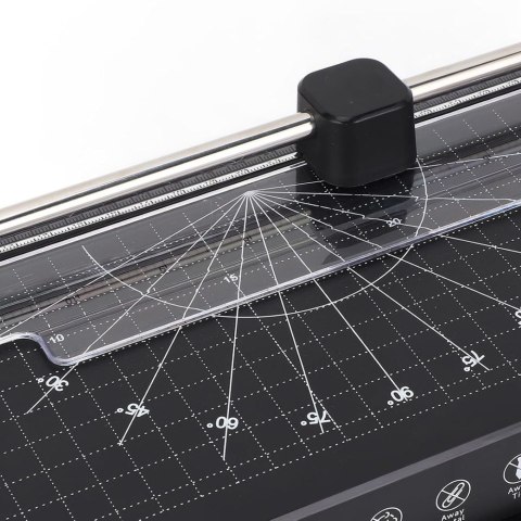 LEAN Laminator Ze Zgrzewarką i Gilotyną 3W1 Do Dokumentów Zdjęć A3 Czarny