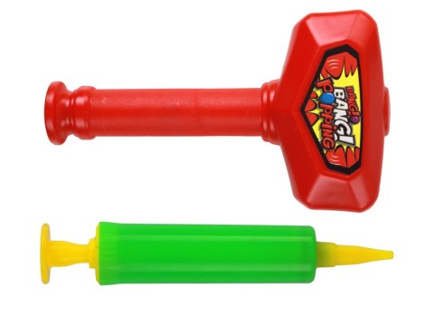 LEAN Toys Gra Zręcznościowa Rodzinna Przebij Balona Młotek Gwoździe