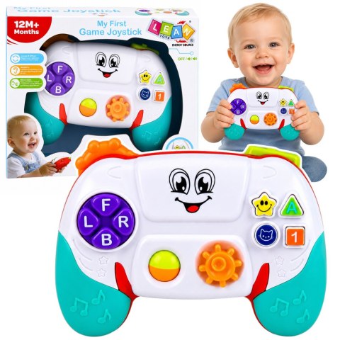 LEAN Toys Interaktywny Pad Edukacyjny Dla Malucha Światła Dźwięki Melodie