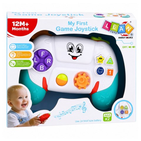 LEAN Toys Interaktywny Pad Edukacyjny Dla Malucha Światła Dźwięki Melodie