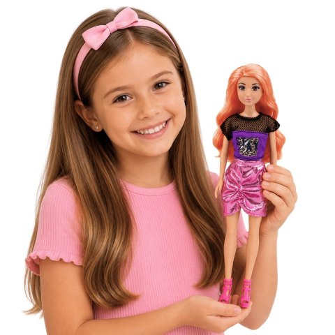 LEAN Toys Lalka Anlily Krawcowa Projektantka Mody Maszyna Do Szycia Meble Akcesoria