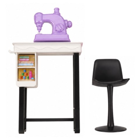 LEAN Toys Lalka Anlily Projektantka Mody Ubrań Maszyna Do Szycia Meble Manekin