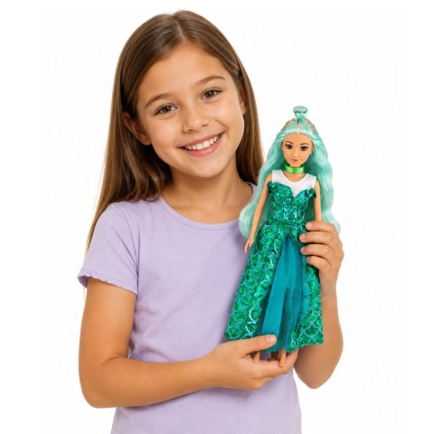 LEAN Toys Lalka Anlily Weird z Przebraniami Fantasy Sukienki Akcesoria Buty Zestaw