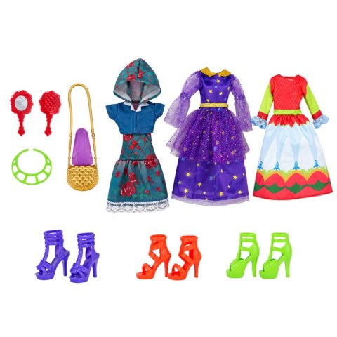 LEAN Toys Lalka Anlily Weird z Przebraniami Fantasy Sukienki Akcesoria Buty Zestaw