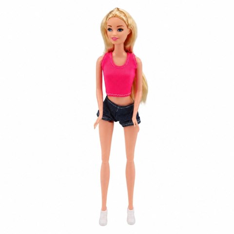 LEAN Toys Lalka Podróżniczka Z Kamperem I Kajakiem Akcesoria Światła Dźwięki Zestaw