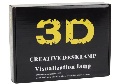 LEAN Toys Lampka Bezprzewodowa Statuetka Piłka 3D LED Pilot