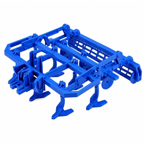 LEAN Toys Traktor Rolniczy Farmerski Z Kultywatorem Agregat Uprawowy Zielony 1:24