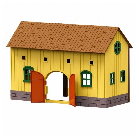 LEAN Toys Zestaw Farma Stadnina Traktor Tor Przeszkód Skocznie Konie Figurki 72 el.