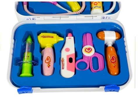 LEAN Toys Zestaw Lekarski Walizka z Akcesoriami dla Lekarza
