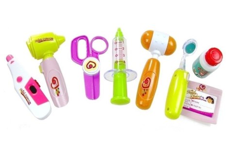 LEAN Toys Zestaw Lekarski Walizka z Akcesoriami dla Lekarza