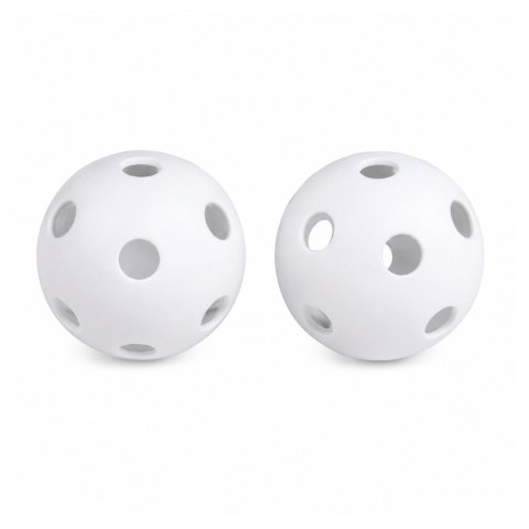 LEAN Toys Zestaw Paletki Do Gry w Pickleballa Tenisa Badmintona 2 Piłki Czarno-Szare