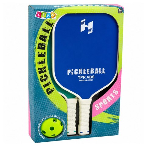 LEAN Toys Zestaw Paletki Do Gry w Pickleballa Tenisa Badmintona Zielono-Niebieski