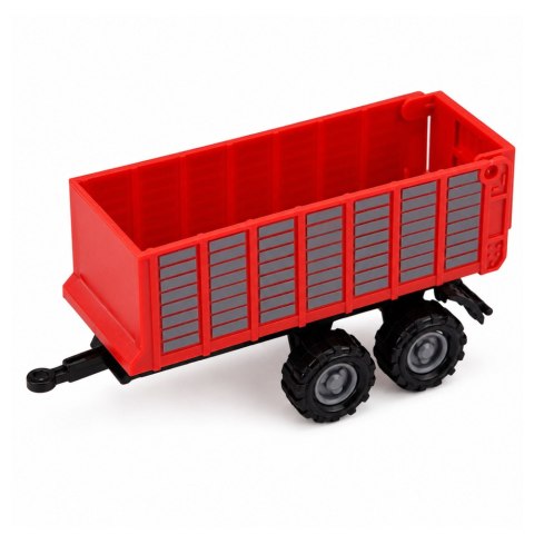 LEAN Toys Zestaw Pojazdów Rolniczych Traktor Sieczkarnia Przyczepa Prasa 1:68 4 szt.