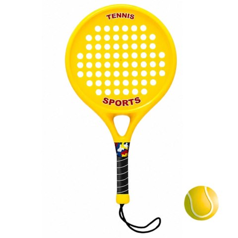 LEAN Toys Zestaw Sportowy Do Gry W Tenisa Plażowego Ogrodowego Paletki Piłka Piankowa