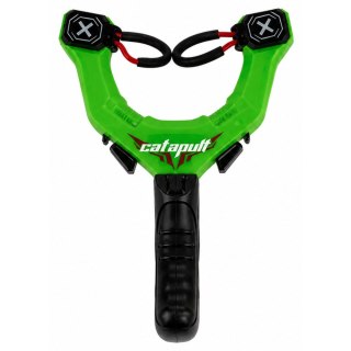 LEAN Toys Zestaw Sportowy Zręcznościowy Proca Z Gwiżdżącymi Strzałami Zielony 15M