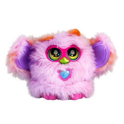 LEAN Toys Zwierzak Interaktywny Stworek Genie Pets Światła Dźwięk Zawieszka Fioletowy