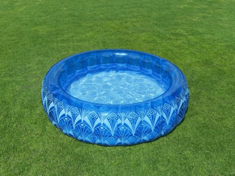 Bestway Bestway Dmuchany basen BOHEMIAN BLUE + 2 uchwyty na kubek 168x53cm 54479