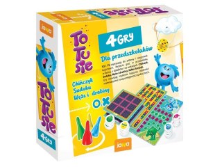 Jawa Jawa Gra planszowa dla przedszkolaków TOTUsie - 4 gry GR0715