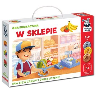 Kapitan Nauka Kapitan Nauka Gra edukacyjna W sklepie - baw się w zakupy i ćwicz liczenie GR0820