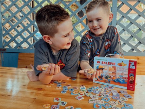 Kapitan Nauka Kapitan Nauka Gra edukacyjna W sklepie - baw się w zakupy i ćwicz liczenie GR0820