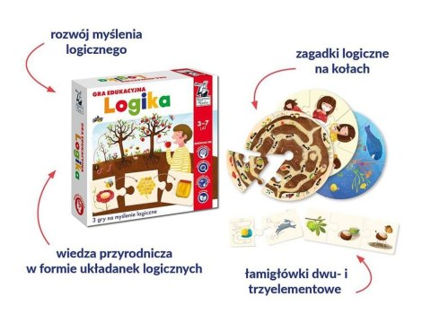 Kapitan Nauka Kapitan Nauka Logika Gra edukacyjna GR0474