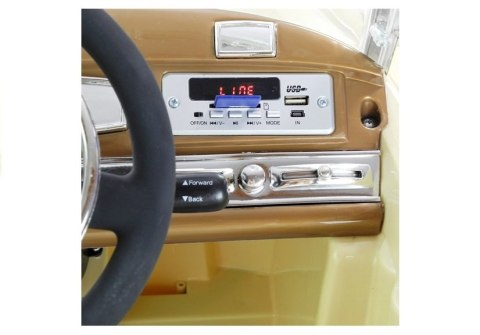 LEAN CARS Auto na Akumulator Mercedes 300S Czarny Lakierowany