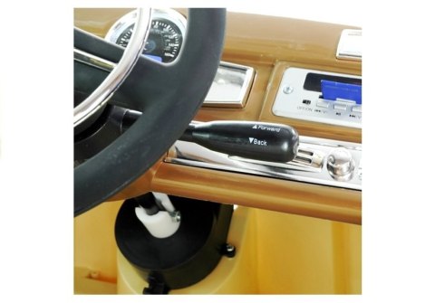 LEAN CARS Auto na Akumulator Mercedes 300S Czarny Lakierowany