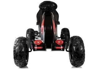 LEAN CARS Gokart na Pedały B012 Pompowane Koła Czarny