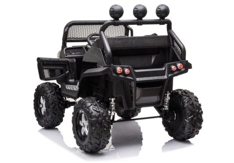 LEAN CARS Pojazd na Akumulator Mercedes Unimog S Czarny