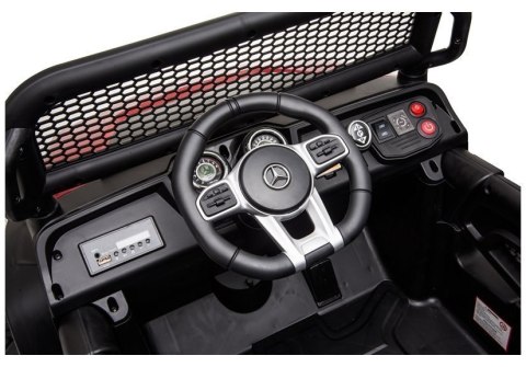 LEAN CARS Pojazd na Akumulator Mercedes Unimog S Czarny