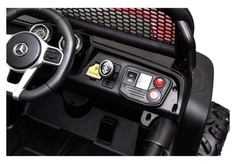 LEAN CARS Pojazd na Akumulator Mercedes Unimog S Czarny