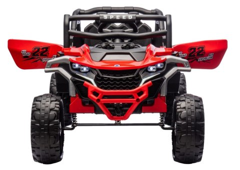 LEAN CARS Pojazd na akumulator M1 4x4 Czerwony