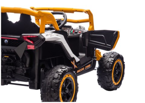 LEAN CARS Pojazd na akumulator M2 Żółty 4x4